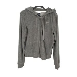 EUC Victoria's Secret Love Pink Full Zip Sweatshirt Large